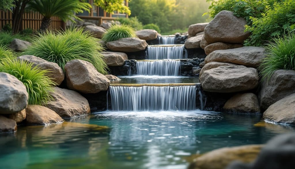 Exemple de cascade pour bassin : les repères de coût et de durée