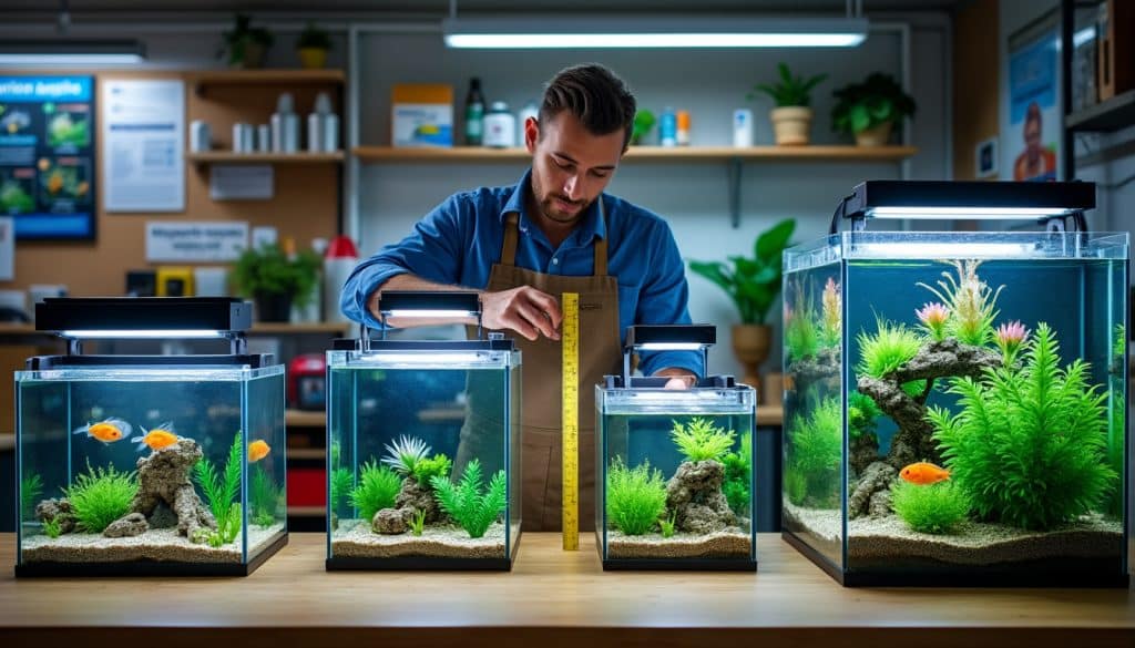 L&rsquo;Atelier de l&rsquo;aquarium : bien dimensionner selon la taille et l&rsquo;âge