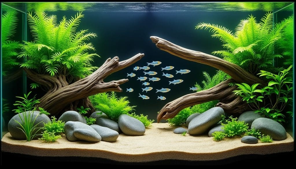 Aquarium biotope : le principe