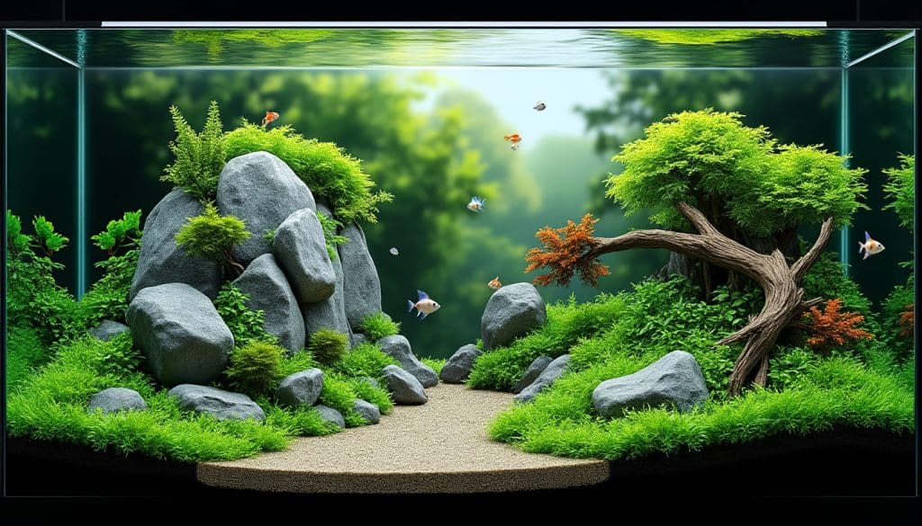 Aquascaping : les styles et les règles de composition
