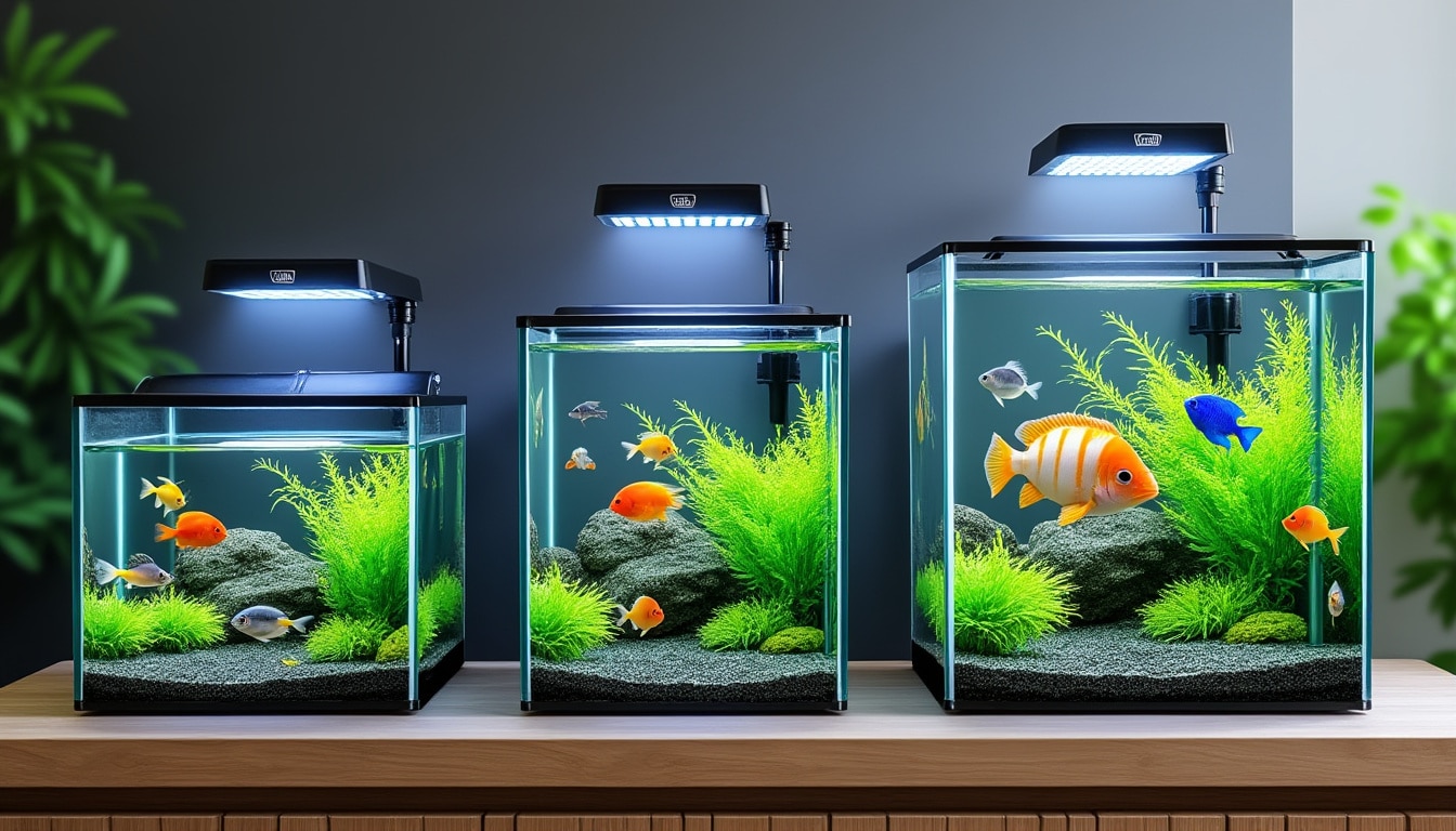 Chauffage d&rsquo;aquarium : la puissance selon le volume