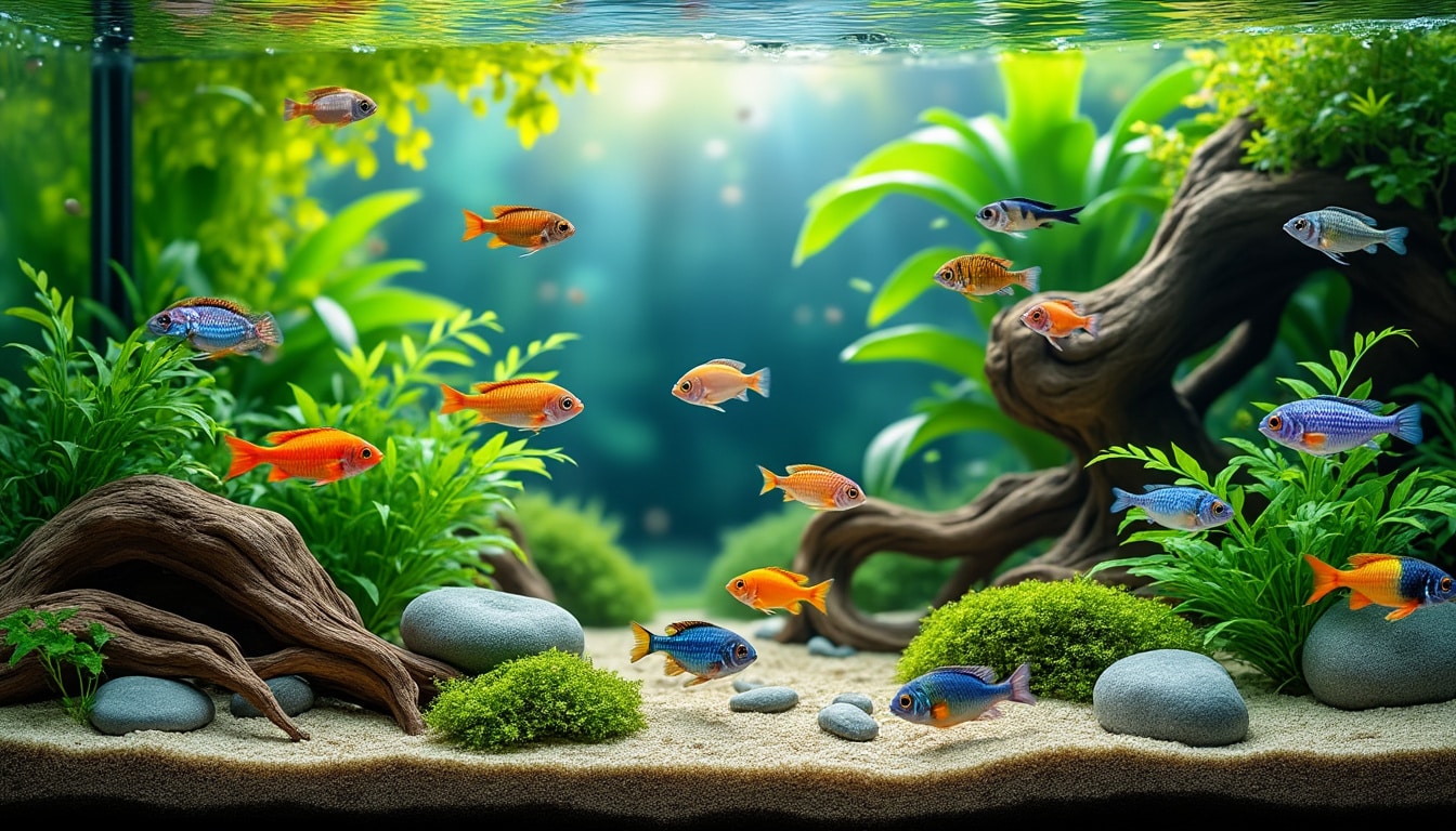 Cichlidés nains : les conditions à réunir