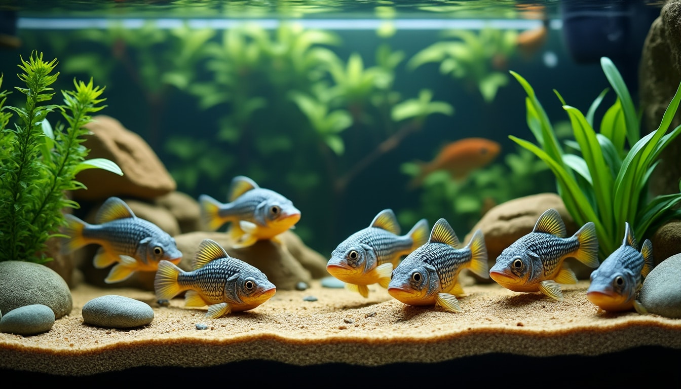 Corydoras et poissons de fond : leur rôle réel