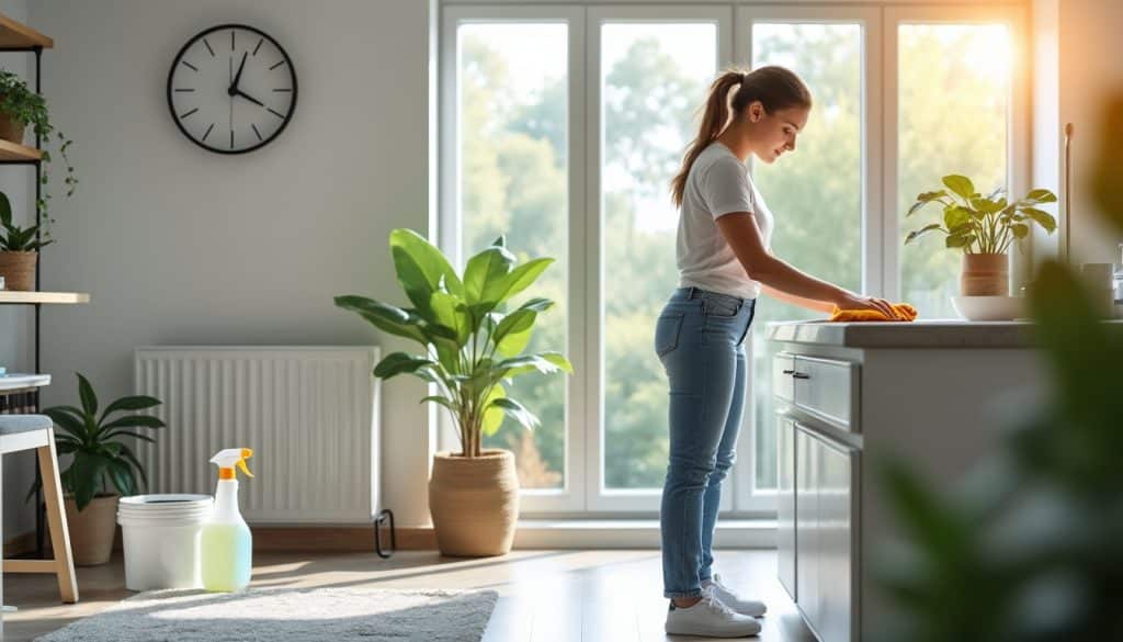 Entretien hebdomadaire : la routine de vingt minutes