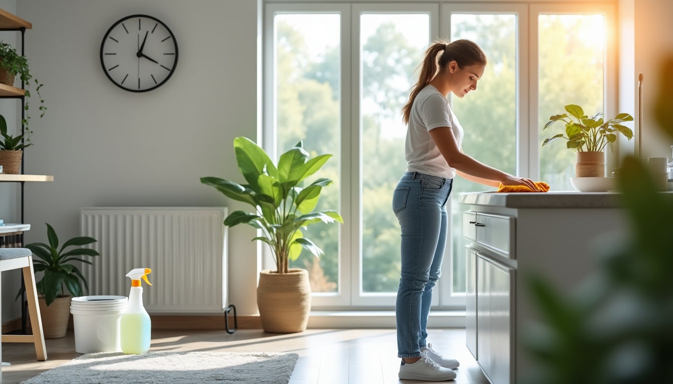 Entretien hebdomadaire : la routine de vingt minutes