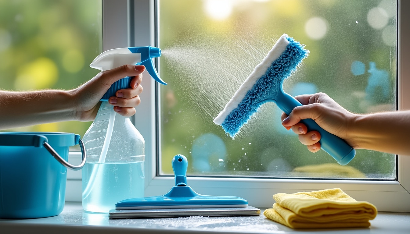 Nettoyer les vitres : les outils et les gestes
