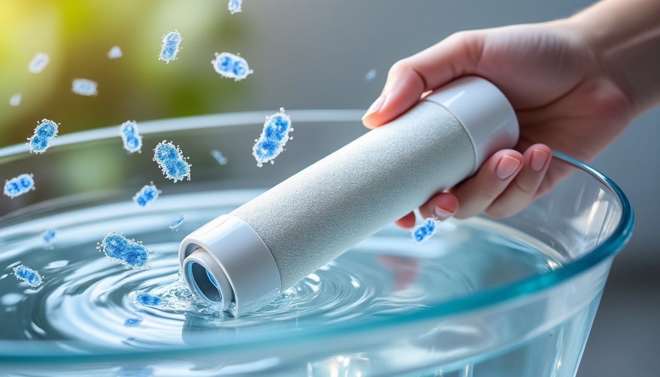 Nettoyer un filtre sans tuer les bactéries