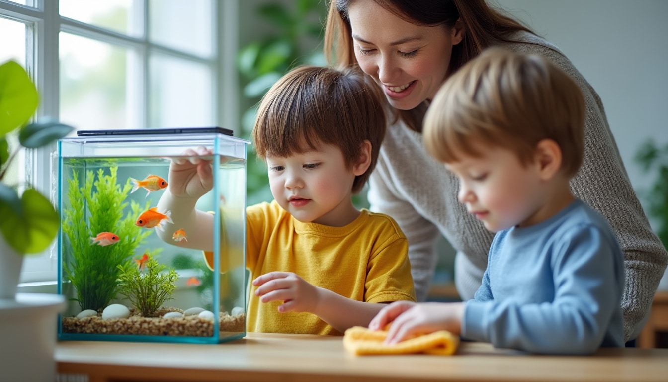 Aquarium et enfants : ce qu&rsquo;on peut leur confier