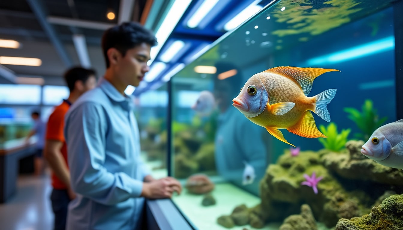 Choisir un poisson en magasin : les signes de bonne santé